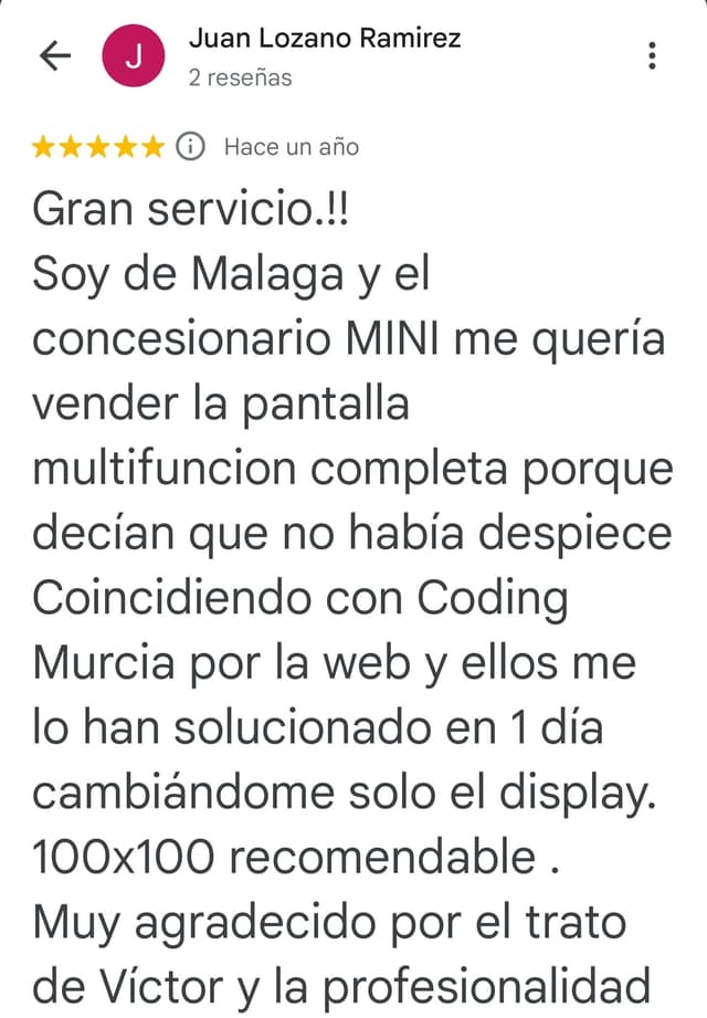 Customer review 7